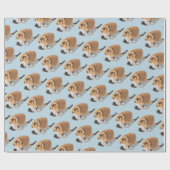 Porträt eines Beagle Geschenkpapier (Flach)