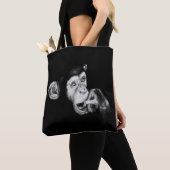 Porträt eines Denker Schimpansen Tasche (Von Nahem)