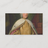 Porträt eines Doge (Öl auf Leinwand) Visitenkarte (Rückseite)