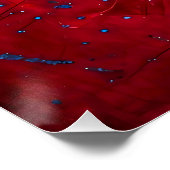 Porträt eines Emotionalen Schwarzen Mannes Poster (Ecke)