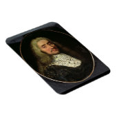 Porträt eines Gentleman (Öl auf Leinwand) Magnet (Rechte Seite)