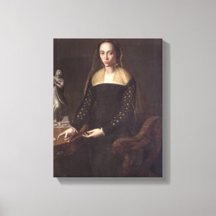 Porträt eines Gentlewoman, 1559 (Öl auf Platte) Leinwanddruck