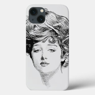 Porträt eines Gibson-Mädchens, 1900 iPhone 13 Hülle