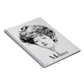 Porträt eines Gibson-Mädchens, 1900 Notizblock (Rechte Seite)