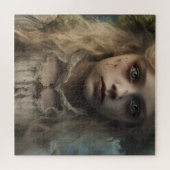 Porträt eines gruseligen untoten Viktorianischen b Puzzle (Horizontal)