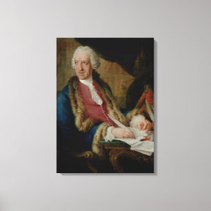 Porträt eines Herrn, 1767 Leinwanddruck