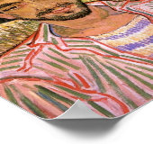 Porträt eines jungen Bauern Van Gogh Kunstkunst Poster (Ecke)