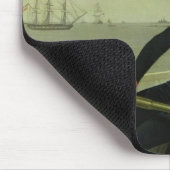 Porträt eines jungen dänischen Marineoffiziers, Mousepad (Ecke)