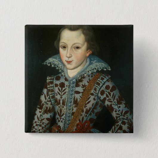 Porträt eines jungen Jungen, gealtert fünf Button (Vorderseite)