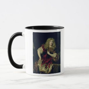 Porträt eines jungen Mannes, 1676 Tasse