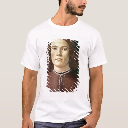 Porträt eines jungen Mannes, c.1480-85 T-Shirt (Vorderseite)