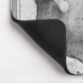 Porträt eines jungen Mannes Mousepad (Ecke)
