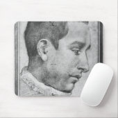 Porträt eines jungen Mannes Mousepad (Mit Mouse)