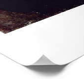 Porträt eines jungen Mannes von Tizian Poster (Ecke)