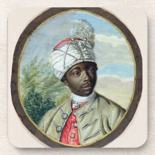 Porträt eines jungen Mannes (w/c und bodycolour Untersetzer (Vorderseite)