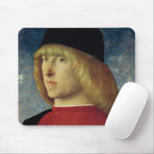 Porträt eines jungen Senators, 1485-90 Mousepad (Mit Mouse)