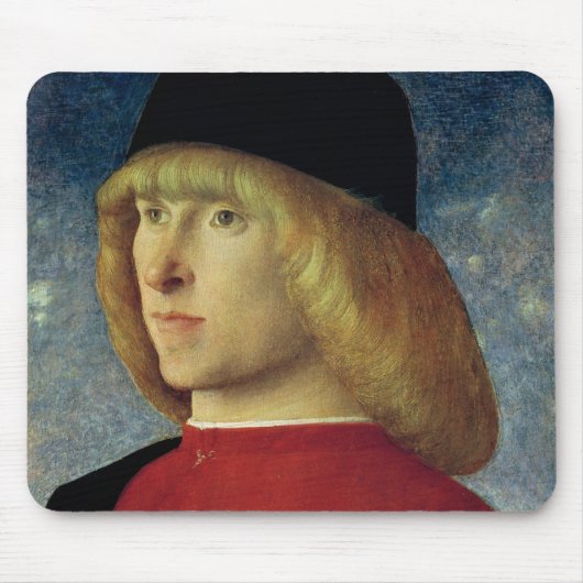 Porträt eines jungen Senators, 1485-90 Mousepad (Vorne)