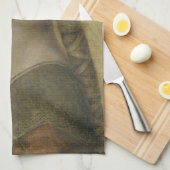 Porträt eines jungen Verlobten durch Leonardo da Küchentuch (Viertel Falte)