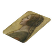 Porträt eines jungen Verlobten von Leonardo da Vin Magnet (Linke Seite)