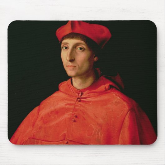 Porträt eines Kardinals Mousepad (Vorne)
