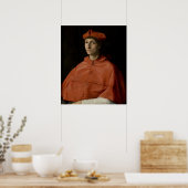 Porträt eines Kardinals Poster (Küche)