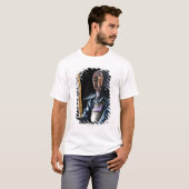 Porträt eines Kendo Fechters 2 T-Shirt (Vorne ganz)