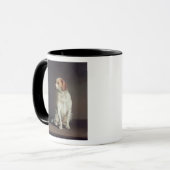 Porträt eines Königcharles Spaniel Tasse (Vorderseite Links)