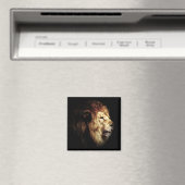 Porträt eines Königs Magnet (In Situ (Geschirrspüler))