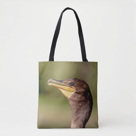 Porträt eines Kormorans Tasche (Vorderseite)