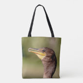Porträt eines Kormorans Tasche (Rückseite)