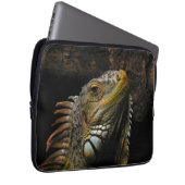Porträt eines Leguans Laptopschutzhülle (Vorne Rechts)