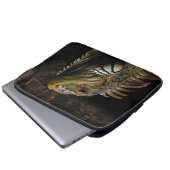 Porträt eines Leguans Laptopschutzhülle (Vorne Knopf)