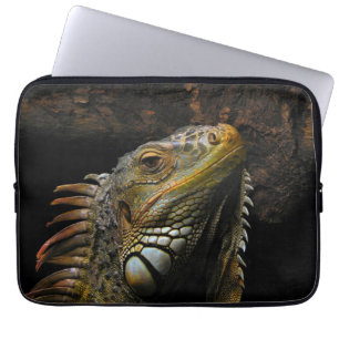 Porträt eines Leguans Laptopschutzhülle