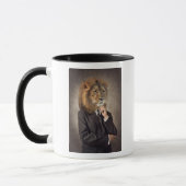 Porträt eines Löwes Tasse (Links)