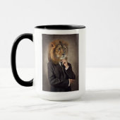 Porträt eines Löwes Tasse (Links)