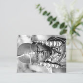 Porträt eines Maasai Postkarte (Stehend Vorderseite)