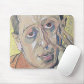 Porträt eines Mannes, 1924 Mousepad (Mit Mouse)