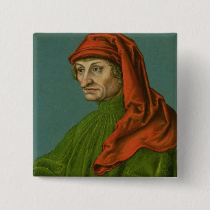 Porträt eines Mannes 2 Button