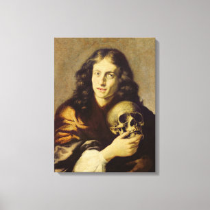 Porträt eines Mannes 2 Leinwanddruck