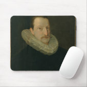 Porträt eines Mannes 2 Mousepad (Mit Mouse)