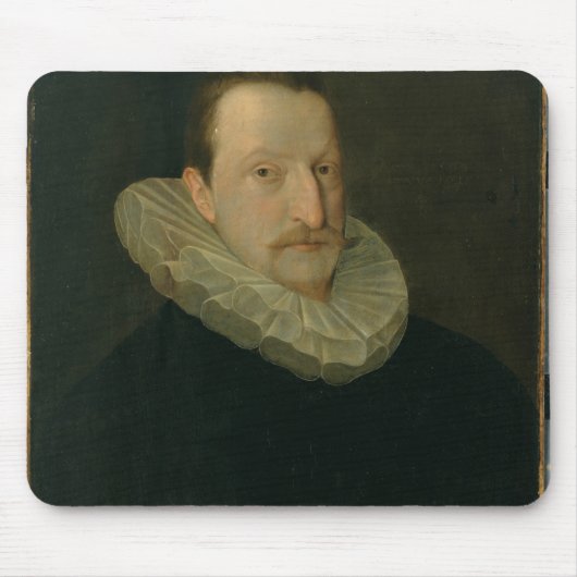 Porträt eines Mannes 2 Mousepad (Vorne)