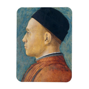 Porträt eines Mannes, C. 1470 (Tempera auf Platte Magnet
