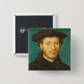 Porträt eines Mannes, C. 1536 - 40 (Öl auf Button (Vorne & Hinten)