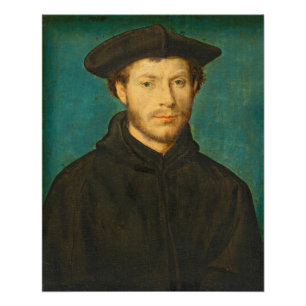 Porträt eines Mannes, C. 1536 - 40 (Öl auf Poster