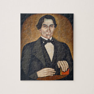 Porträt eines Mannes, c.1845 Puzzle