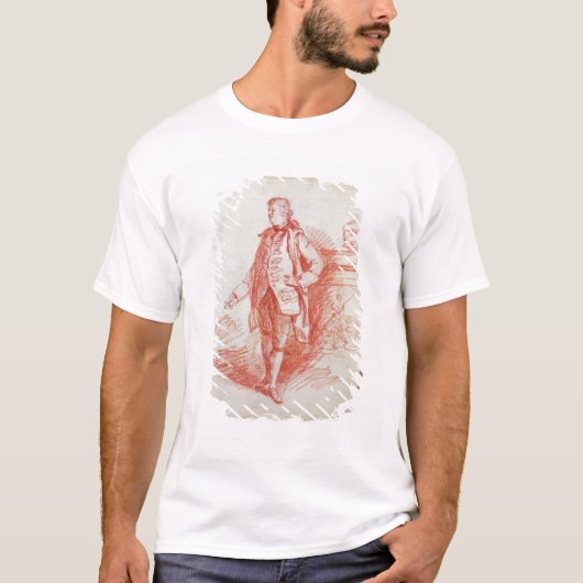 Porträt eines Mannes, genannt Edward Gibbon T-Shirt (Vorderseite)