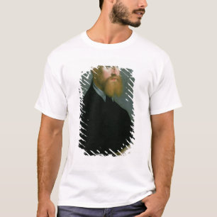 Porträt eines Mannes mit einem Ingwerbart T-Shirt
