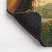 Porträt eines Mannes mit einer Münze Mousepad (Ecke)
