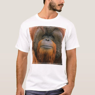 Porträt eines männlichen Orang-Utans, Georgia, USA T-Shirt