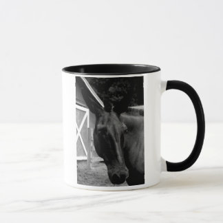 Porträt eines Maultiers Tasse